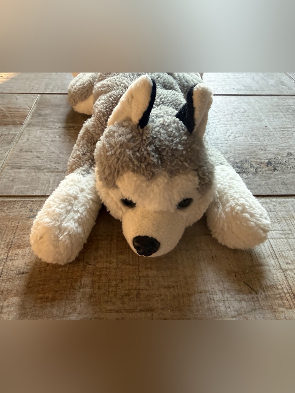 FAO Schwarz Adopt A Pet Husky 15" Plush Stuffed Animal
